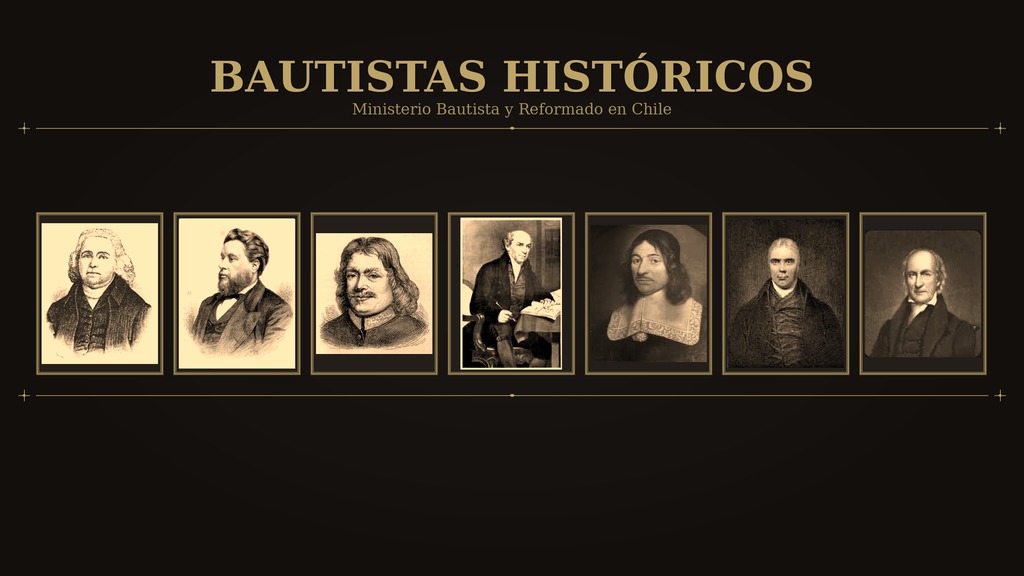 Bautistas Históricos